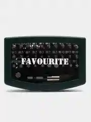 Набор бит Favourite FAV 32 Sets, 32 предмета: 30 бит, переходник, адаптер, кейс