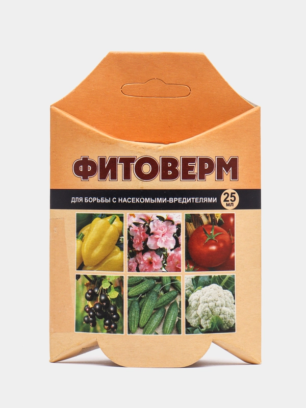 "Фитоверм", 25 мл, средство от насекомых и вредителей
