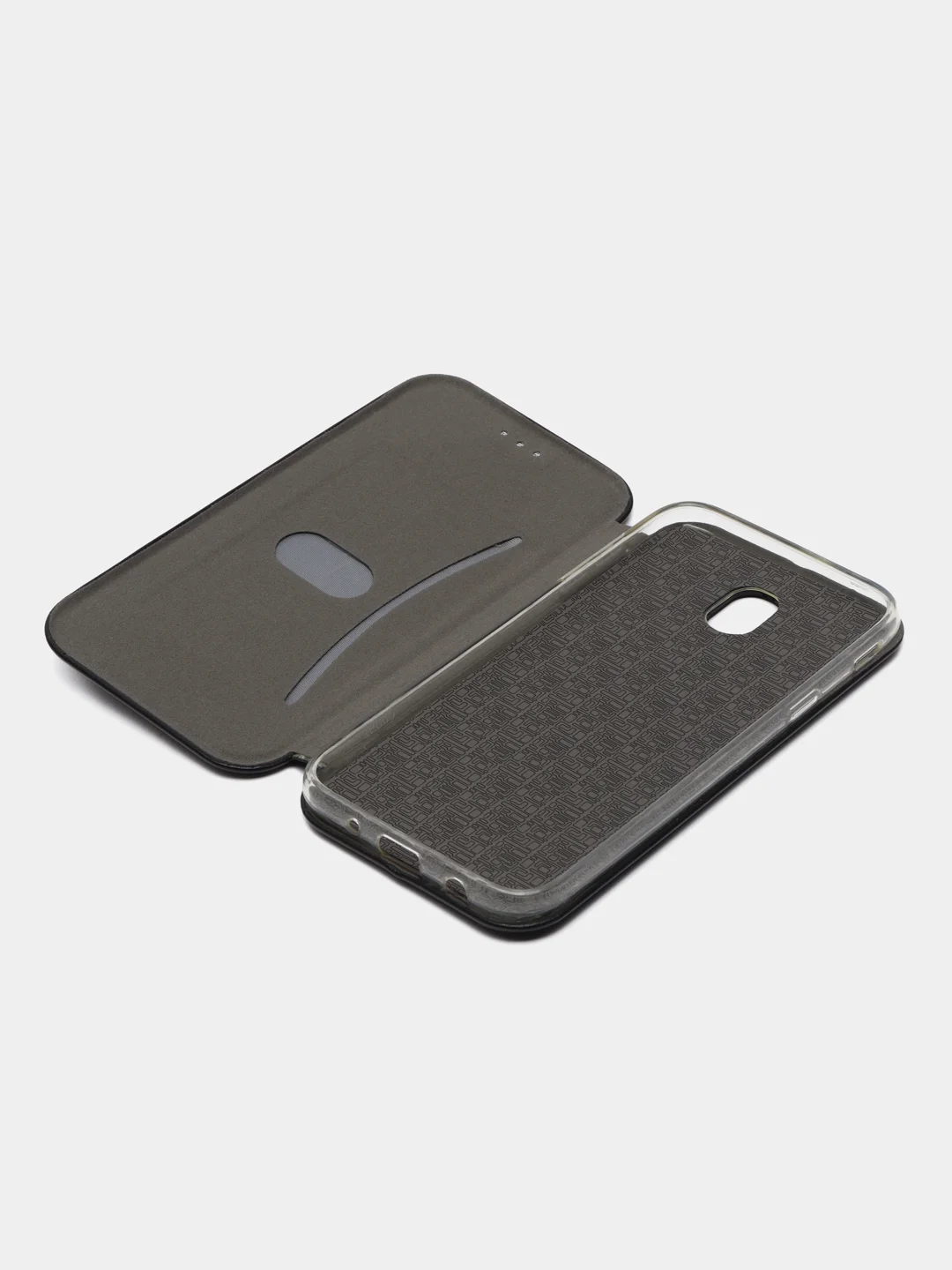 Черный чехол книжка для Samsung J1(16), J2 Prime, J3(16), J5(17), J6, J8