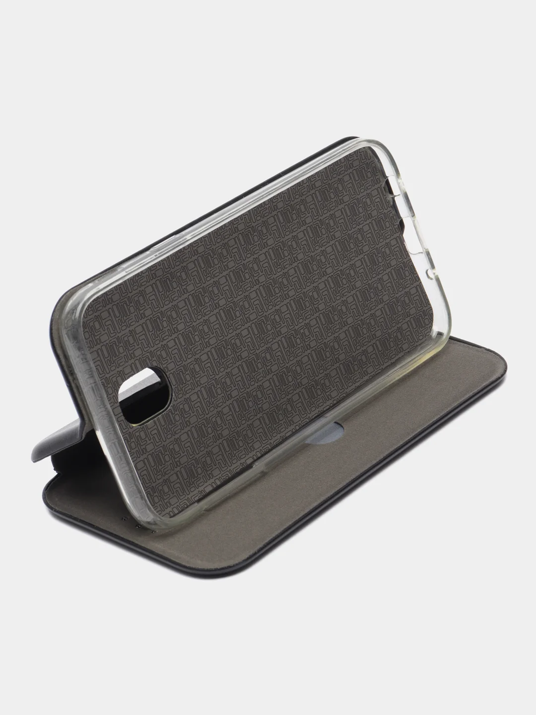Черный чехол книжка для Samsung J1(16), J2 Prime, J3(16), J5(17), J6, J8