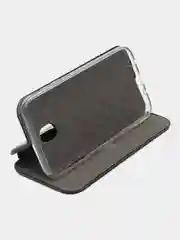 Черный чехол книжка для Samsung J1(16), J2 Prime, J3(16), J5(17), J6, J8