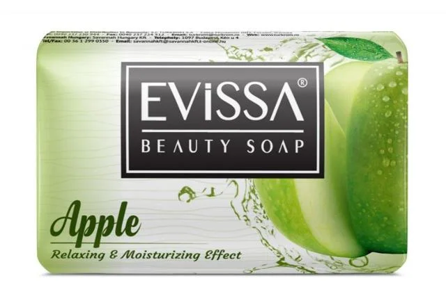 EVISSA мыло туалетное, 100 г, дыня / лимон / яблоко