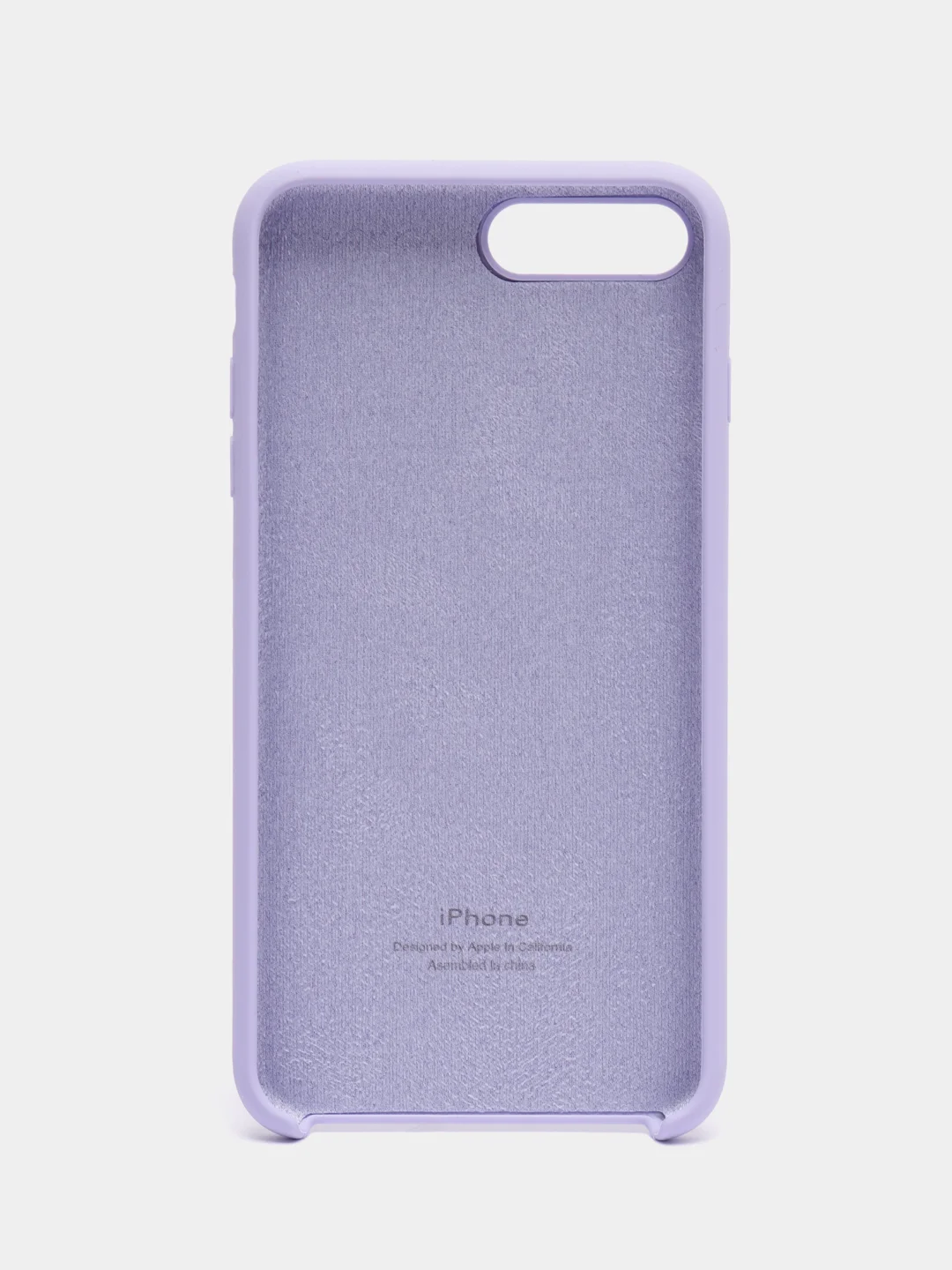 Лавандовый чехол Silicone Case для iPhone 7/8 Plus