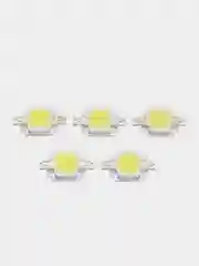 Светодиод мощный  10W (факт 4-5Вт) 10.8v 450mA Белый 5000-6000K (5 штук)