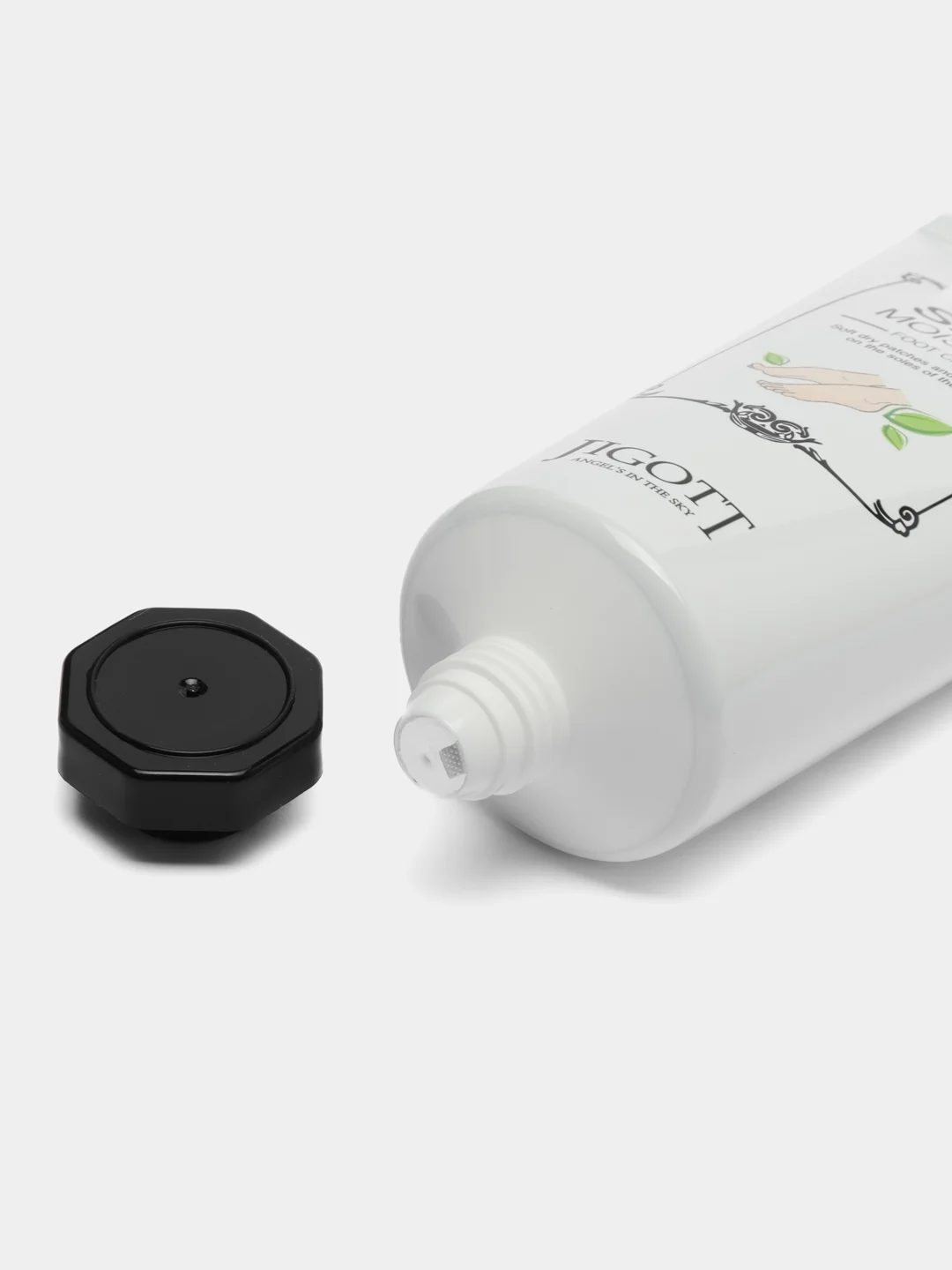 Увлажняющий крем для ног JIGOTT Snail Moisture Foot Cream, с улиточным муцином, 100 мл