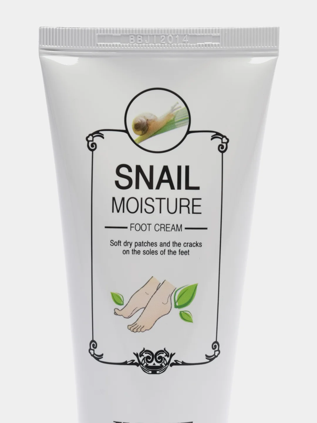 Увлажняющий крем для ног JIGOTT Snail Moisture Foot Cream, с улиточным муцином, 100 мл