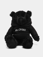 Мягкая игрушка "Мишка Blckbо", 30 см, черный, белый