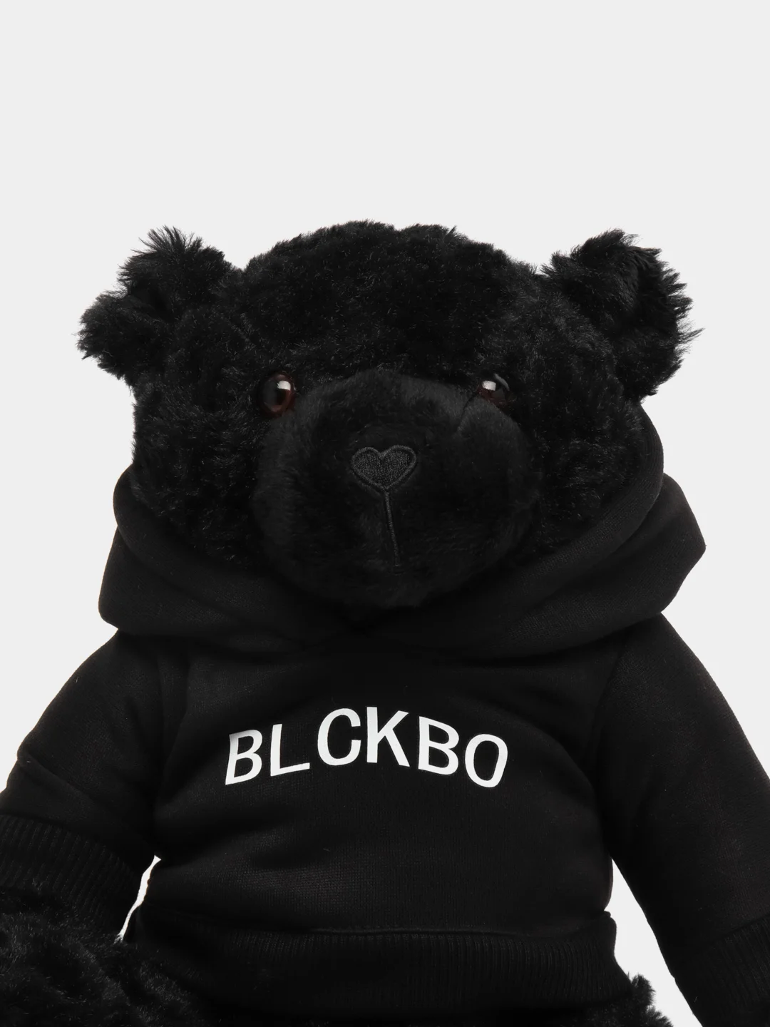 Белый мягкая игрушка "Мишка Blckbо", 30 см, черный, белый