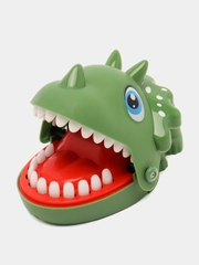 Настольная игра Зубастый динозавр, крокодил, акула /  игрушка на реакцию