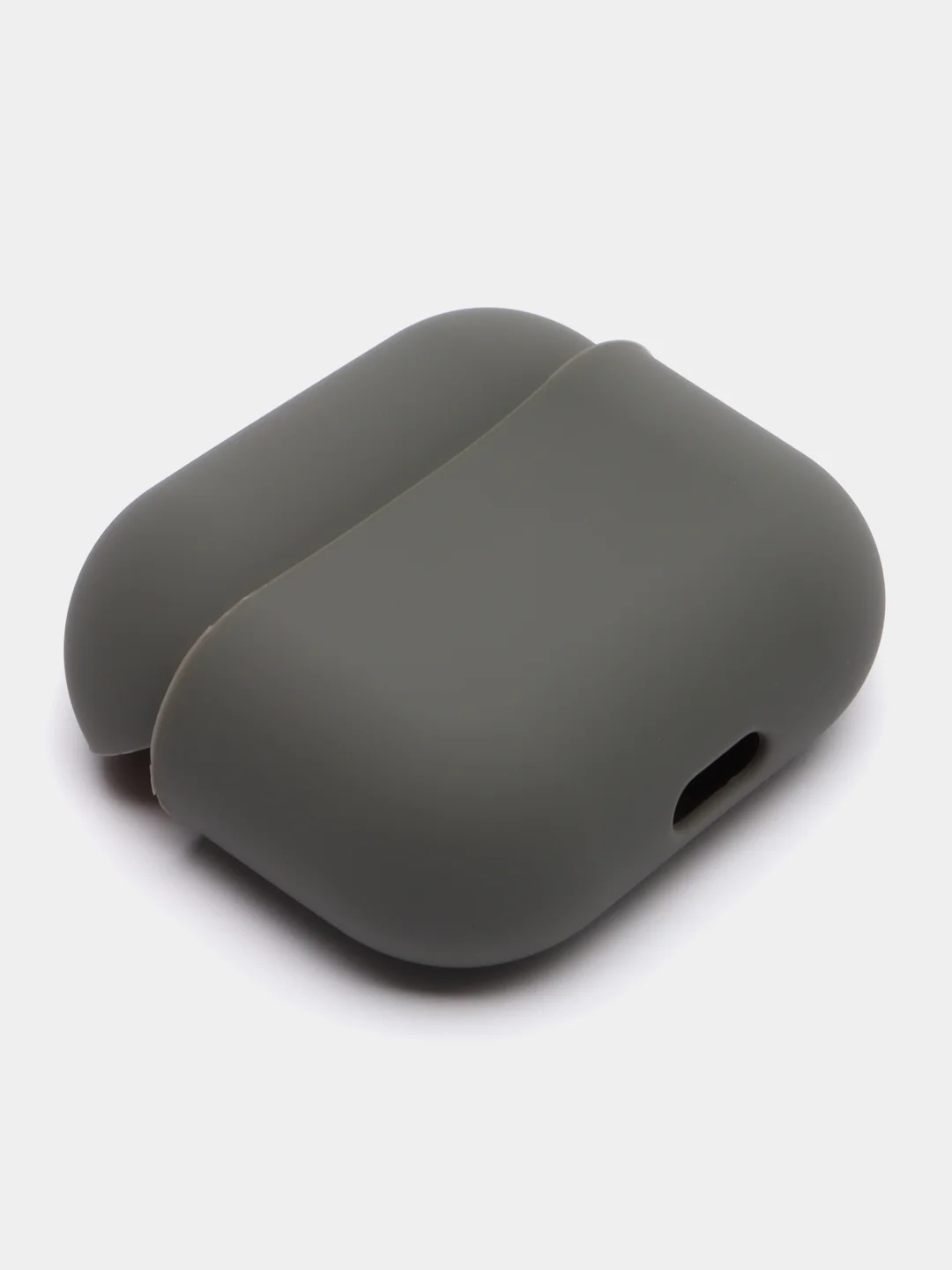 Серый силиконовый чехол для наушников AirPods 2, 3, Pro, Pro 2