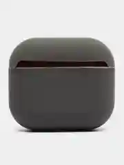 Серый силиконовый чехол для наушников AirPods 2, 3, Pro, Pro 2