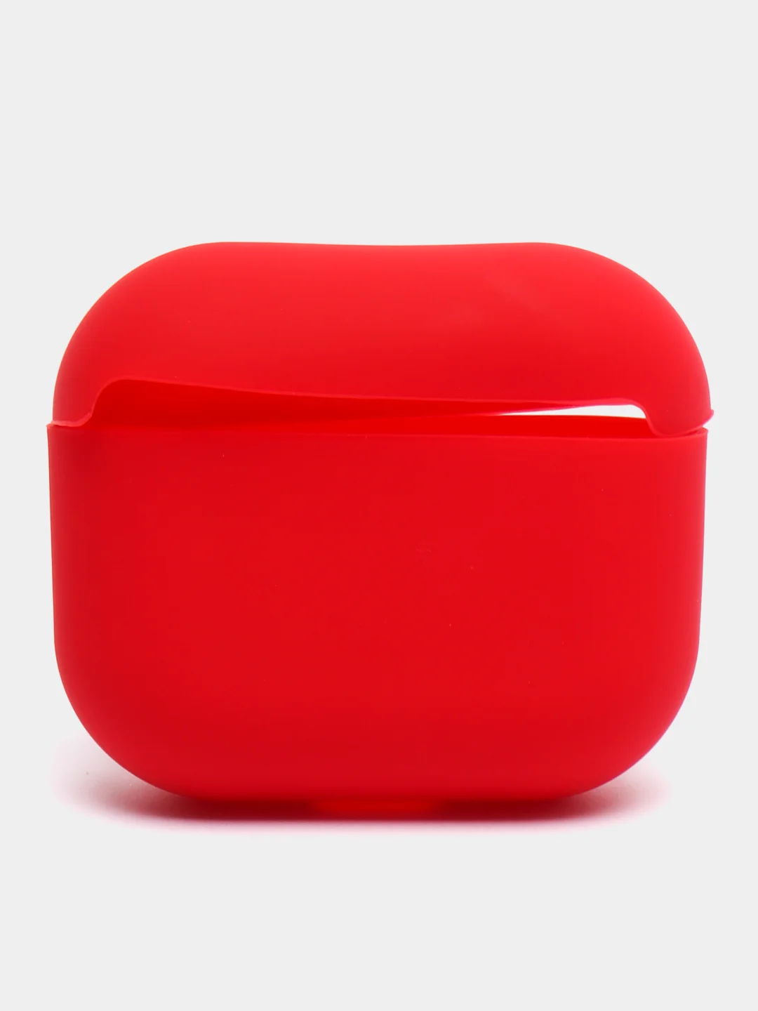 Багровый силиконовый чехол для наушников AirPods 2, 3, Pro, Pro 2