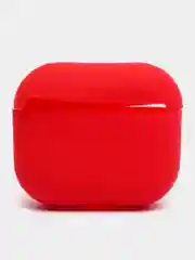 Багровый силиконовый чехол для наушников AirPods 2, 3, Pro, Pro 2