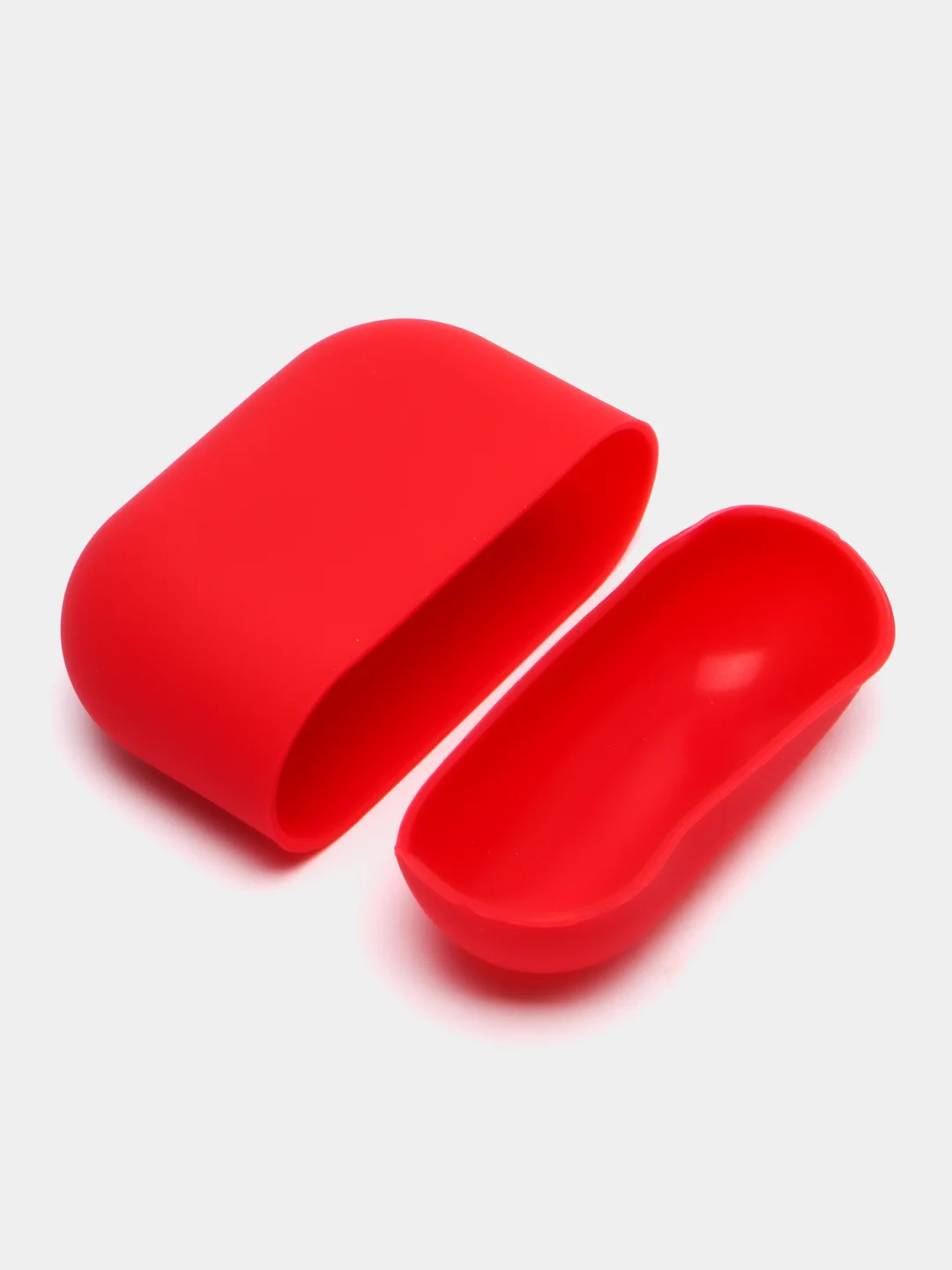 Багровый силиконовый чехол для наушников AirPods 2, 3, Pro, Pro 2