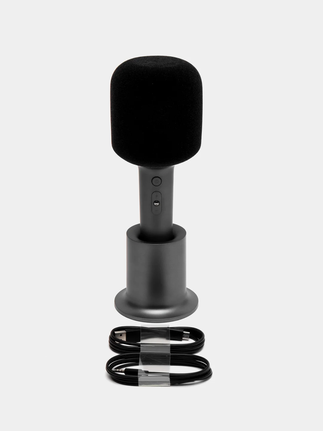 Серый микрофон караоке Xiaomi Mijia K, XMKGMKF01YM
