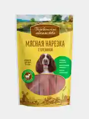 Мясная нарезка Деревенские лакомства для собак, с олениной, 90 г