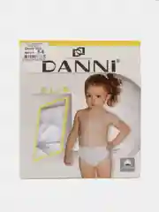 Белый трусы детские для девочек DANNI Slip, от 1 года до 12 лет