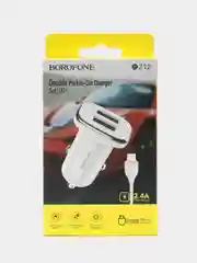 Автомобильное зарядное устройство Borofone BZ12, 2 х USB, до 3A