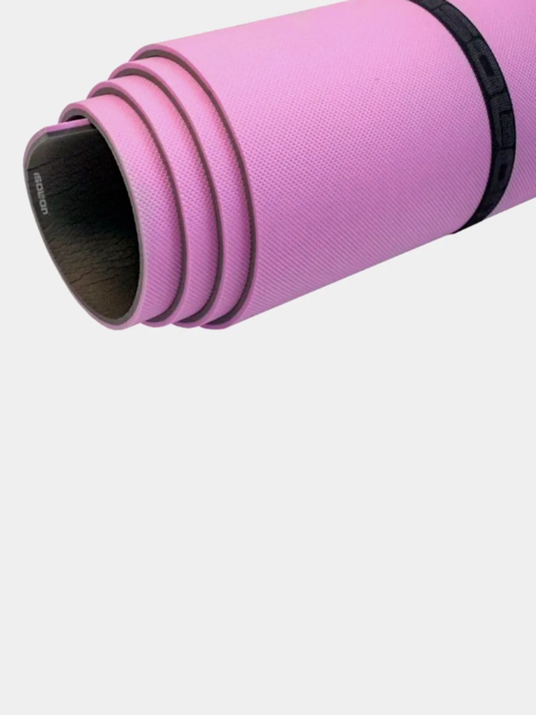 Лавандовый коврик для йоги, спорта ISOLON Yoga Master 6, 180х60 см, 6 мм (высокая амортизация, нескользящий)