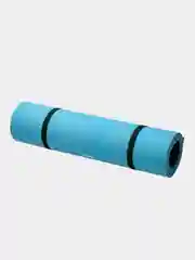Голубой коврик для йоги, спорта ISOLON Yoga Master 6, 180х60 см, 6 мм (высокая амортизация, нескользящий)