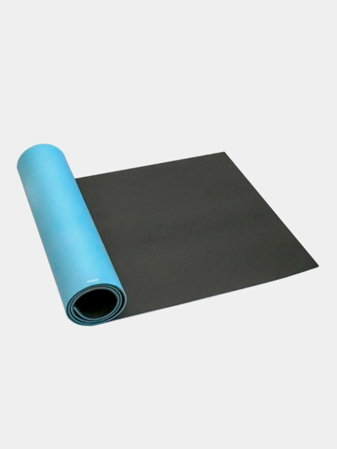 Голубой коврик для йоги, спорта ISOLON Yoga Master 6, 180х60 см, 6 мм (высокая амортизация, нескользящий)