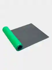 Зеленый коврик для йоги, спорта ISOLON Yoga Master 6, 180х60 см, 6 мм (высокая амортизация, нескользящий)