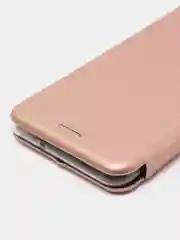 Золотой чехол книжка Samsung Galaxy A13 4G, Самсунг Галакси А13 4G