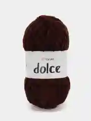 Шоколадный пряжа плюшевая YarnArt Dolce (ЯрнАрт Долче)