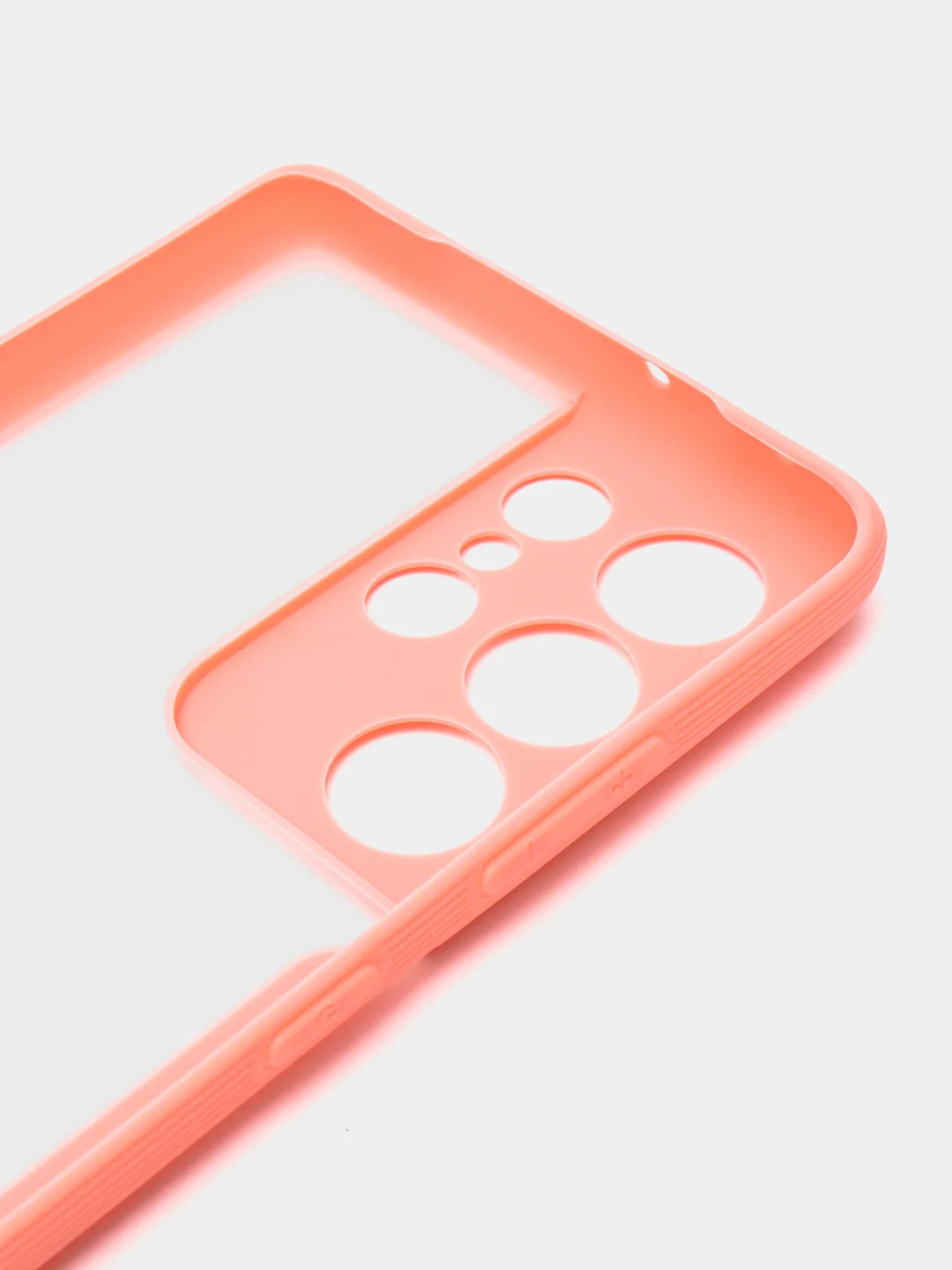 Розовый чехол Bubble Slim Case для Samsung S21/S21PLUS/S21ULTRA/M31/M51
