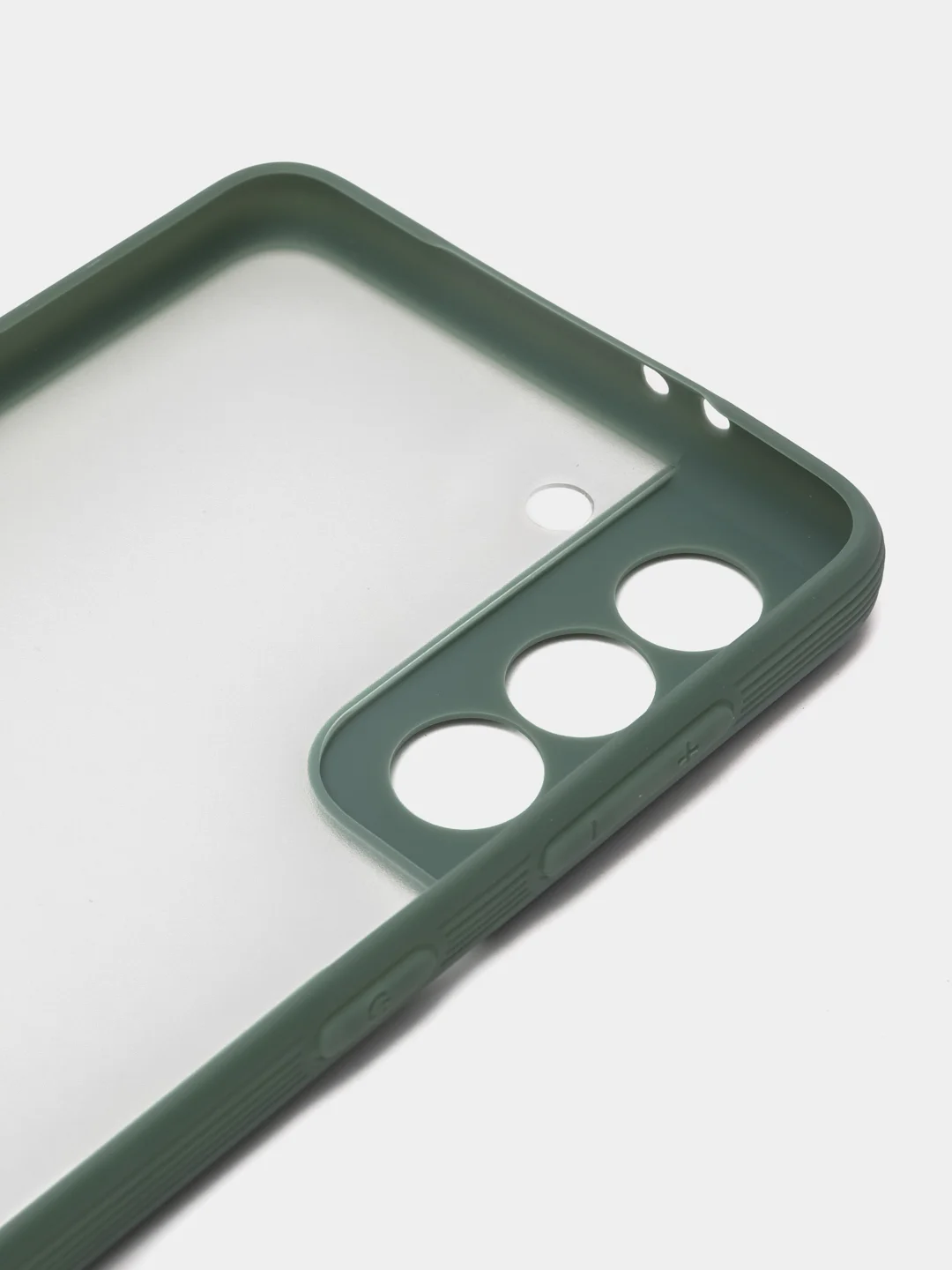 Хаки чехол Bubble Slim Case для Samsung S21/S21PLUS/S21ULTRA/M31/M51