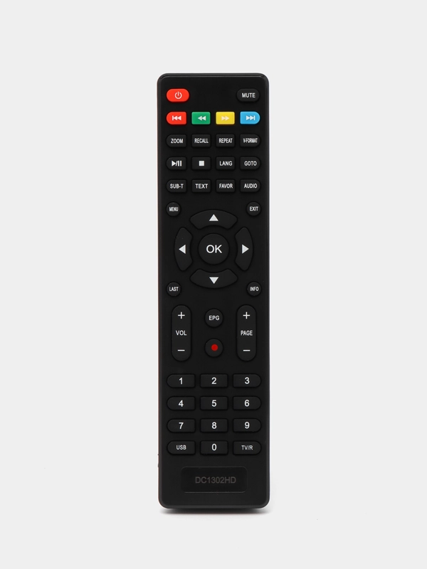 Пульт DC1302HD / DC1502HD для цифровой приставки ресивера DVB-T2 D-color