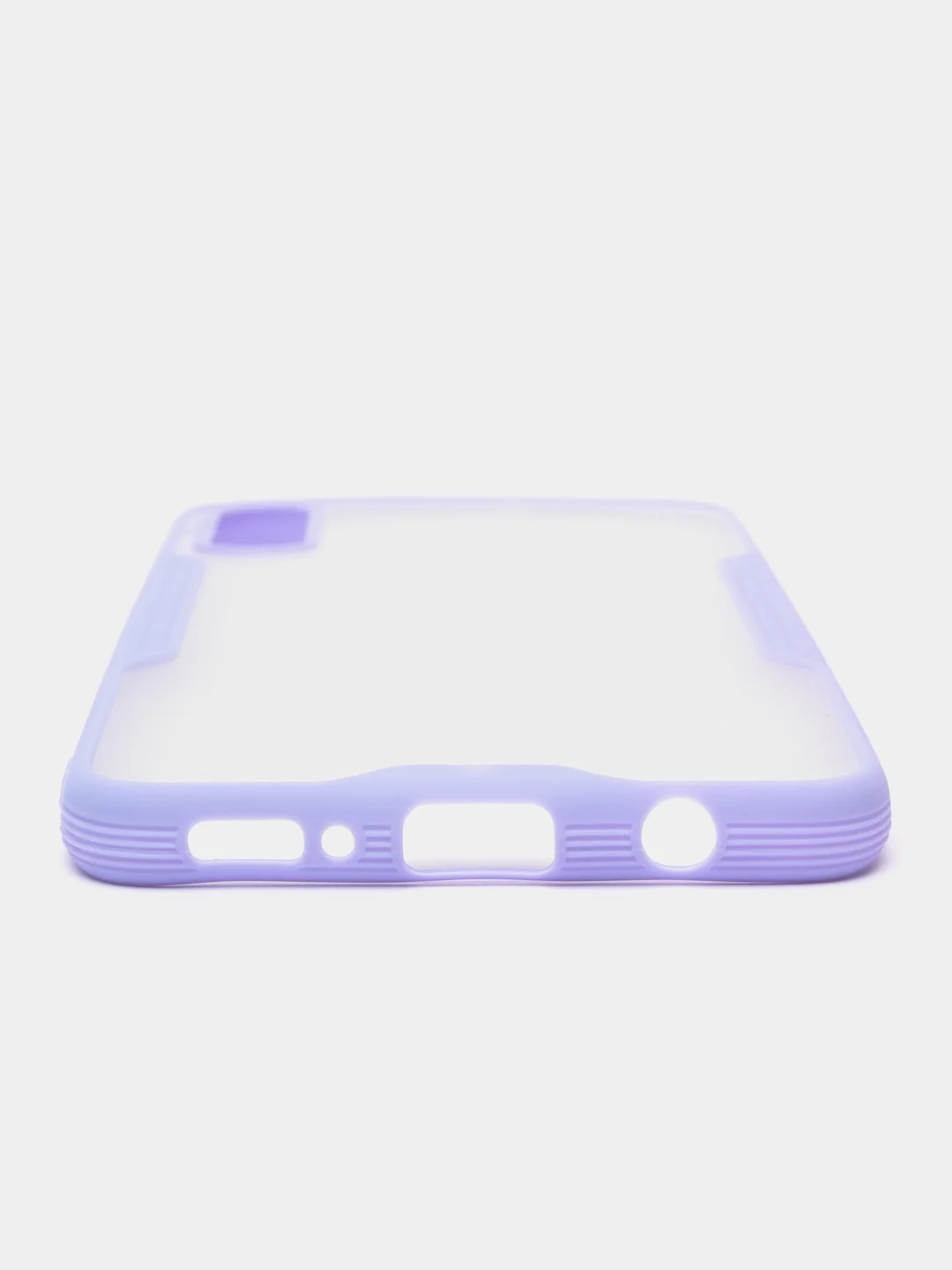 Сиреневый чехол Bubble Slim Case для Samsung a01core/A02/A10/A11/A21S/A22/A32/A50/A51/A52/A71/A72