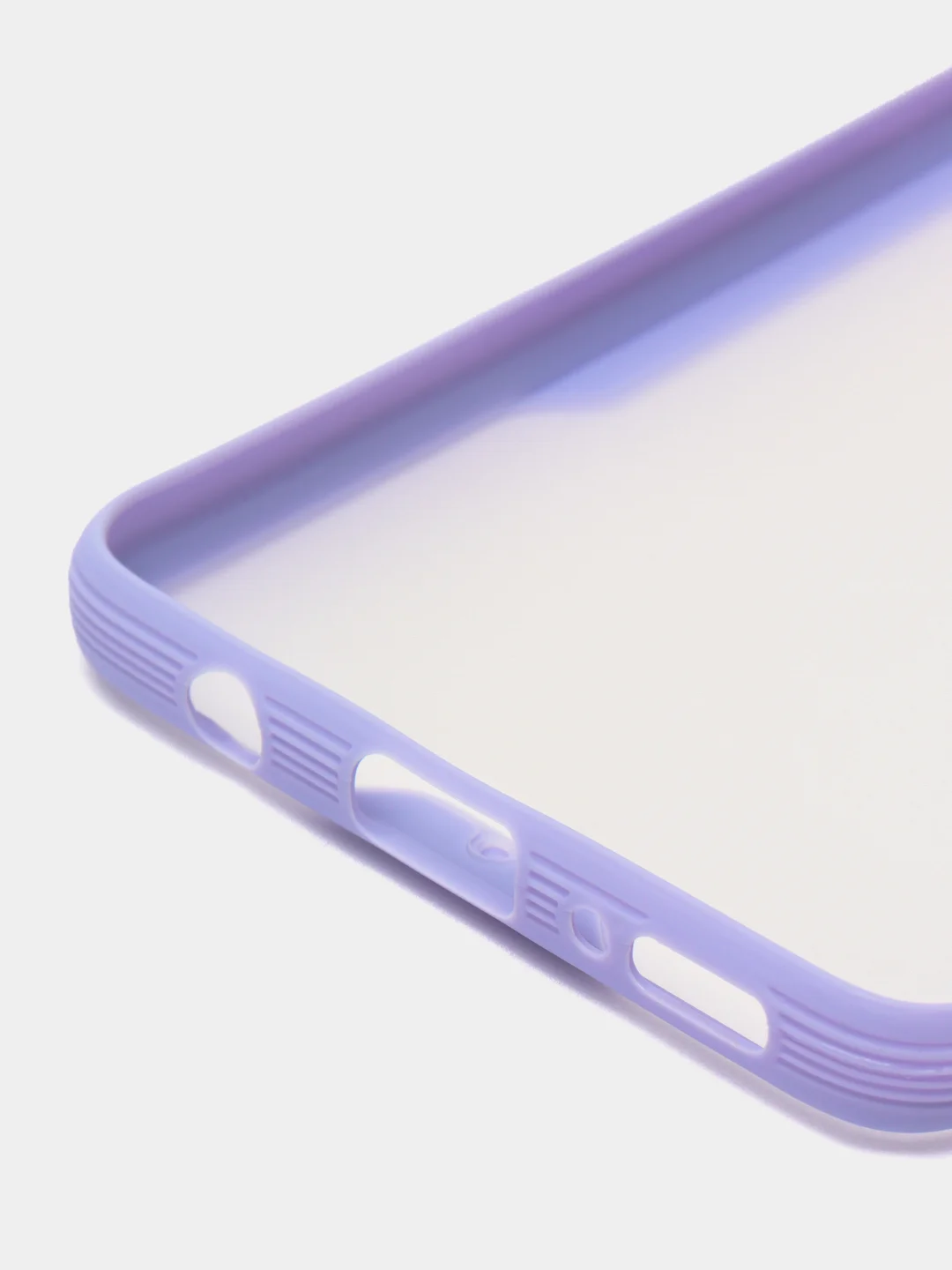 Сиреневый чехол Bubble Slim Case для Samsung a01core/A02/A10/A11/A21S/A22/A32/A50/A51/A52/A71/A72
