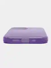 Пурпурный чехол для iPhone 12, 12 Pro 13 Pro Max 13 mini 14 Pro Max 15 Pro Max блестящий сияющий