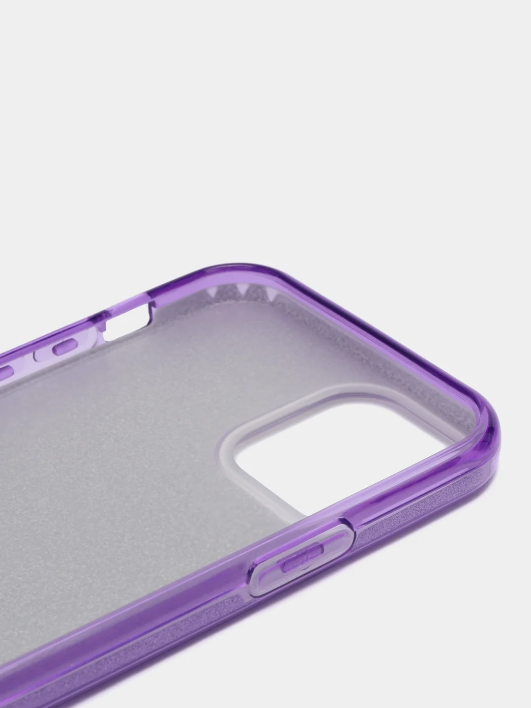 Пурпурный чехол для iPhone 12, 12 Pro 13 Pro Max 13 mini 14 Pro Max 15 Pro Max блестящий сияющий