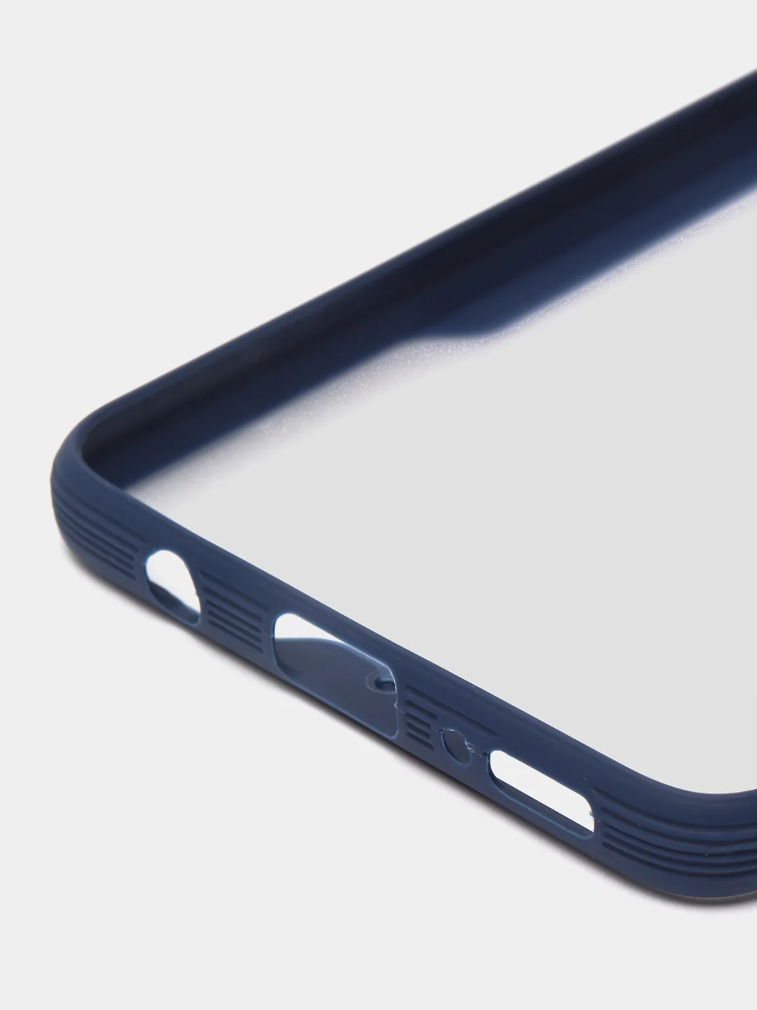 Темно-синий чехол Bubble Slim Case для Samsung a01core/A02/A10/A11/A21S/A22/A32/A50/A51/A52/A71/A72