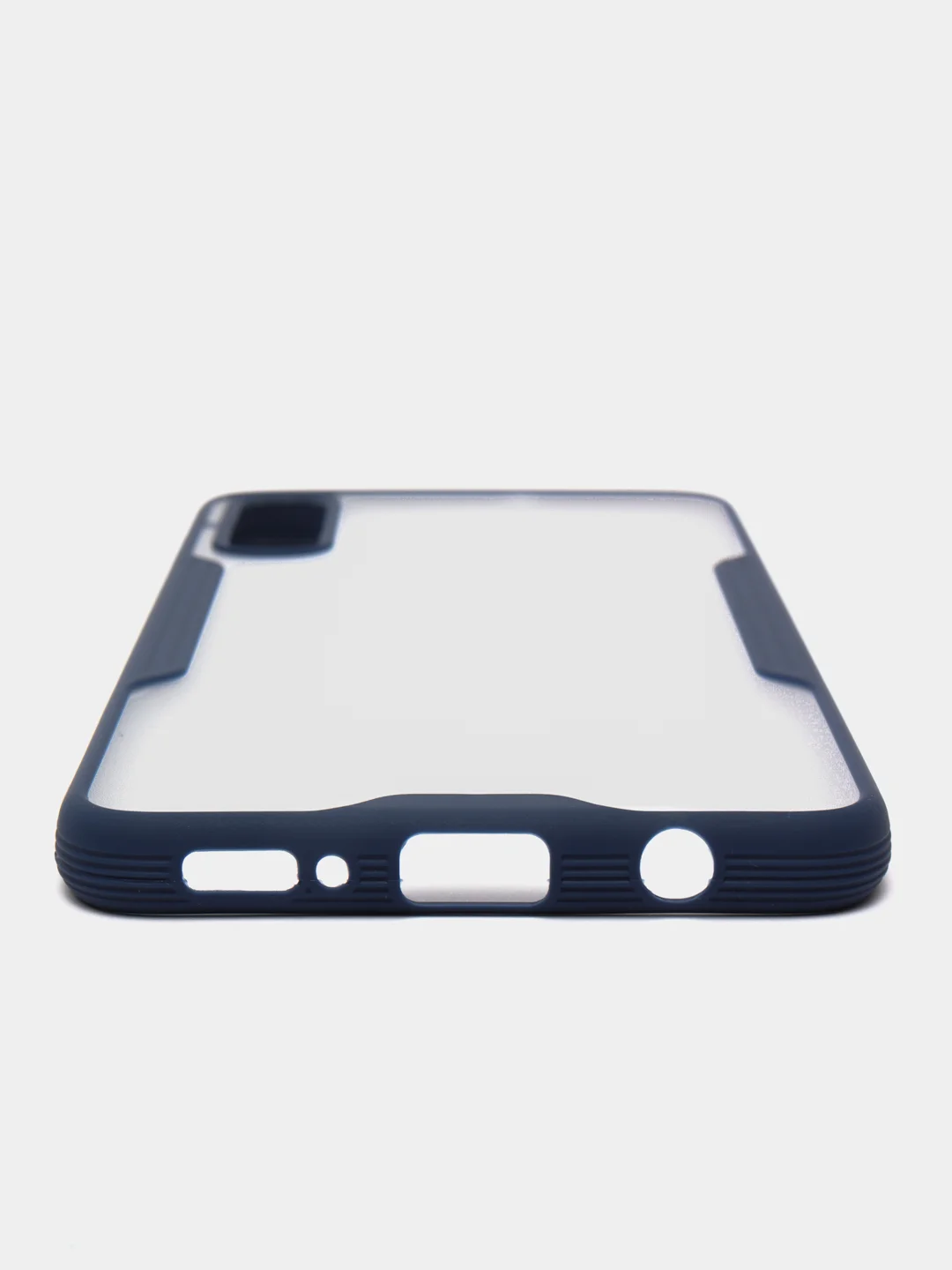Темно-синий чехол Bubble Slim Case для Samsung a01core/A02/A10/A11/A21S/A22/A32/A50/A51/A52/A71/A72