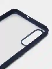 Темно-синий чехол Bubble Slim Case для Samsung a01core/A02/A10/A11/A21S/A22/A32/A50/A51/A52/A71/A72