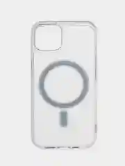 Чехол на iPhone Magsafe прозрачный Магсейф