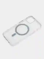 Чехол на iPhone Magsafe прозрачный Магсейф