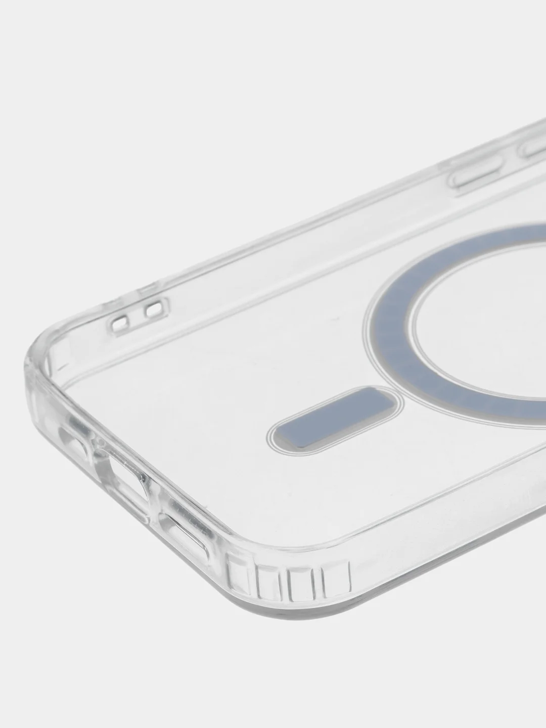 Чехол на iPhone Magsafe прозрачный Магсейф