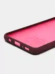 Бордовый чехол Silicone Case для Samsung A42, A41, A40, A32, A31, A30, A3, A22, A21s, A20