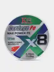 Плетеный шнур для рыбалки Cordage X8