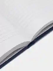 Книга учета 96 листа линия, твердая, бумвинил, А4, Brauberg, синий, 130227