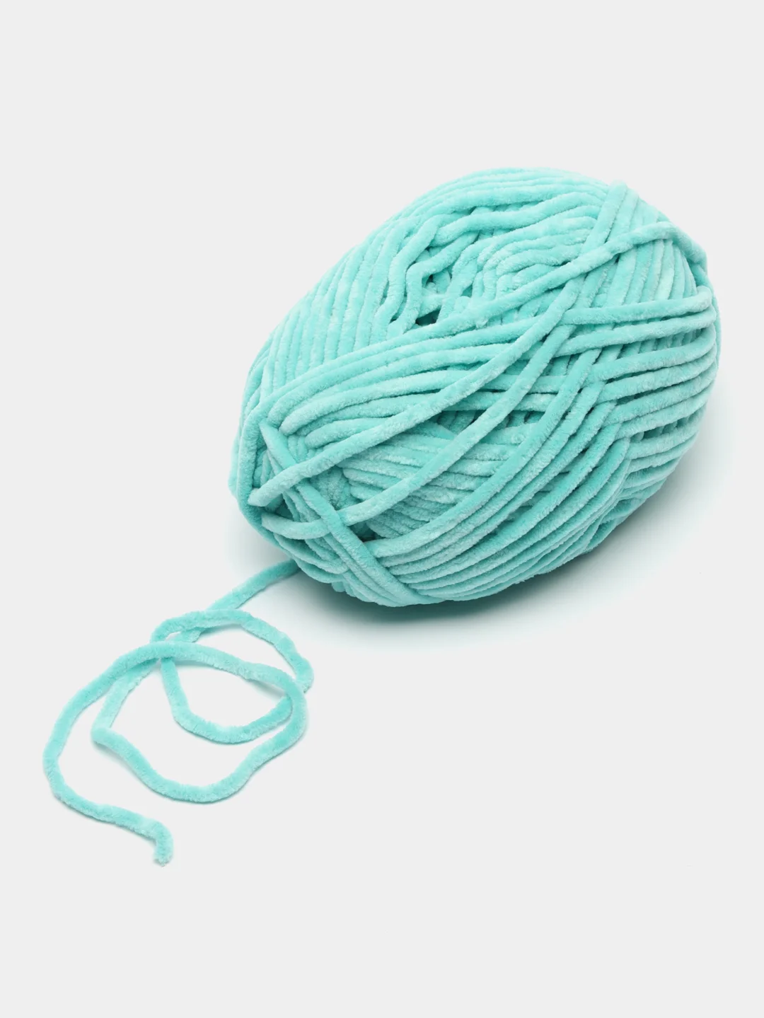 Бирюзовый пряжа плюшевая YarnArt Dolce (ЯрнАрт Долче)
