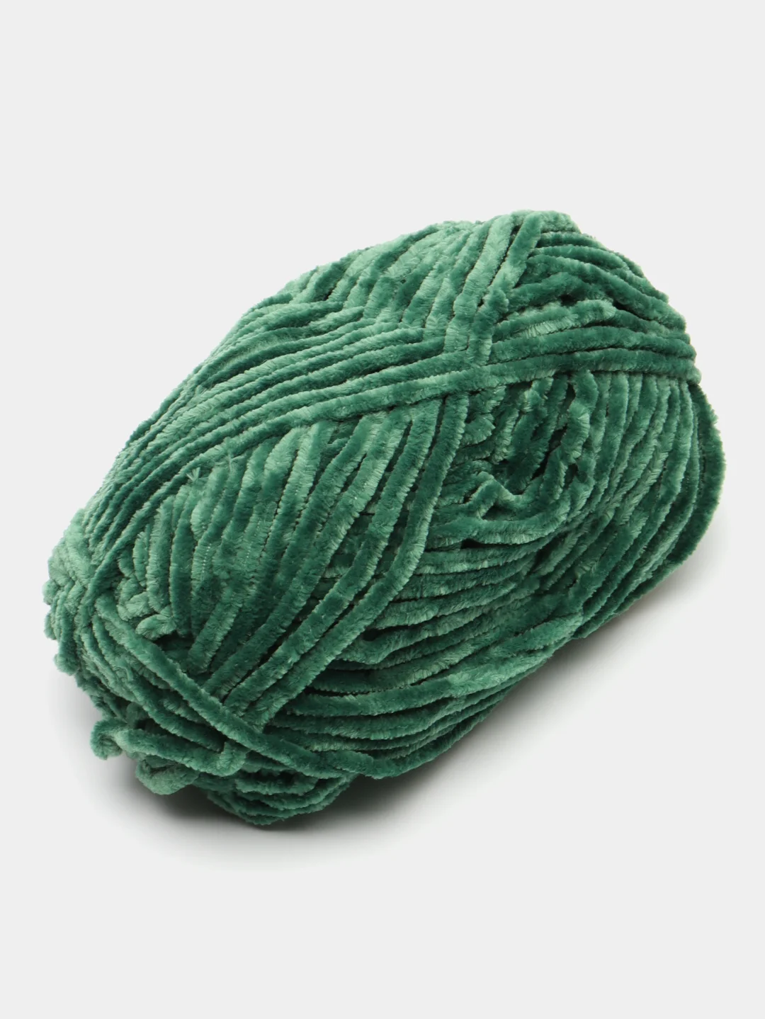 Зеленый пряжа Плюшевая Himalaya Velvet 100% Полиэстер 100г 120м