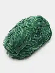 Зеленый пряжа Плюшевая Himalaya Velvet 100% Полиэстер 100г 120м
