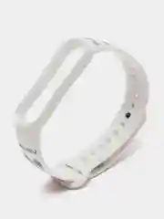 Красный силиконовый ремешок с принтом для Xiaomi Mi Band 7 / 3 / 4 / 5 / 6
