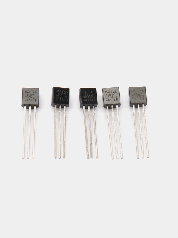 5 штук Датчик температуры DS18B20 TO-92