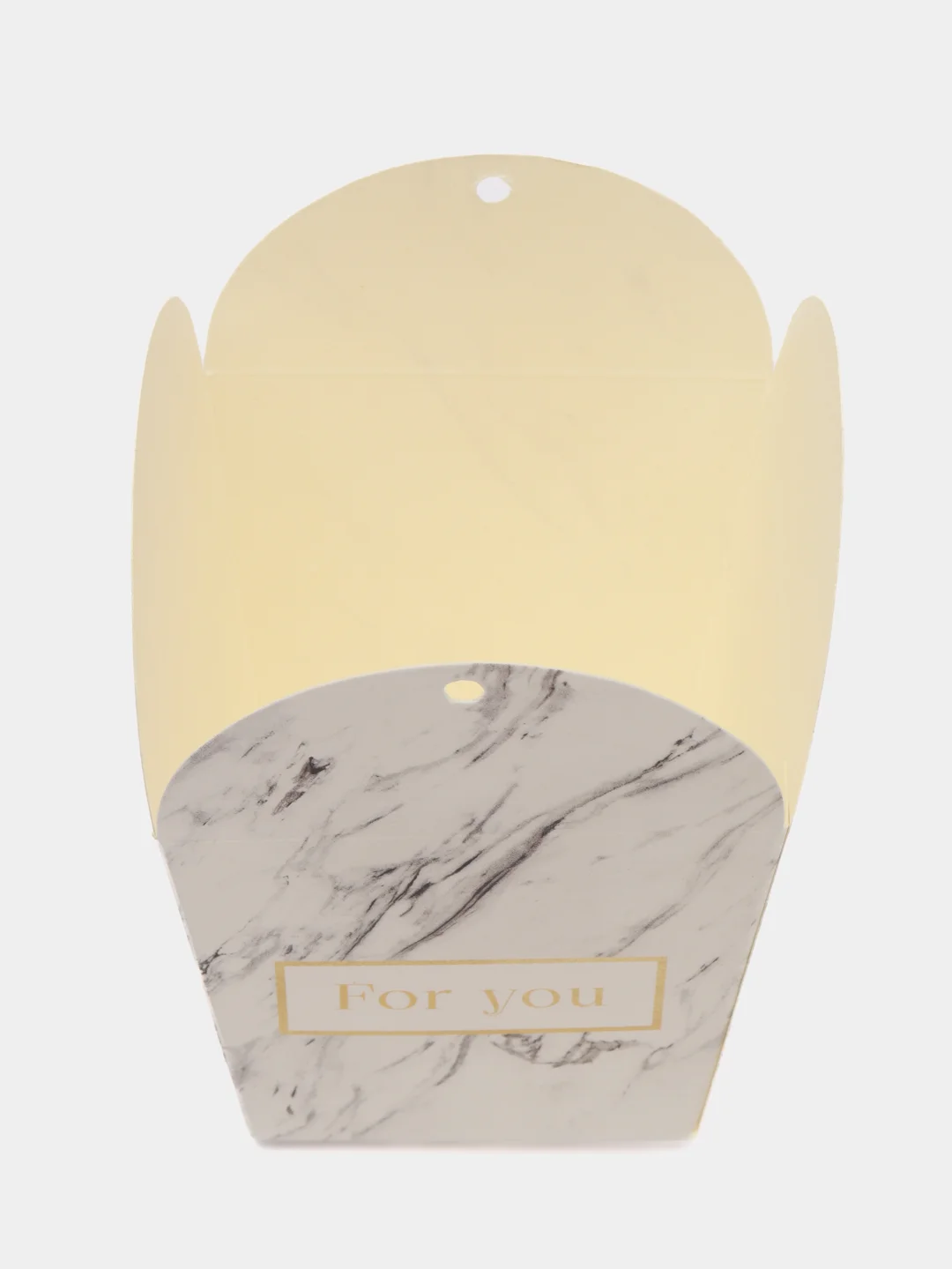 Коробка бонбоньерка "Мрамор. Для тебя", 7.5 х 8 х 7.5 см